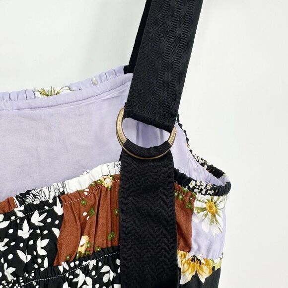 NEW Maeve Anthropologie Patchwork Floral Maxi Dress Colorful Boho Women's S - Picture 7 of 10